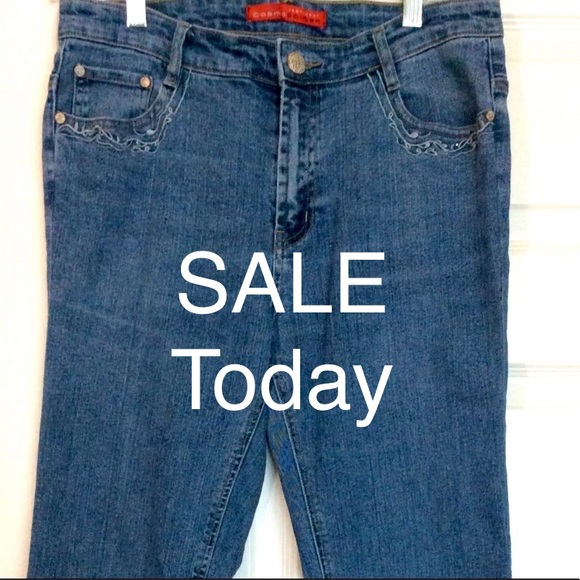 Sale Blue jeans vintage jeans boot cut high wasted jeans women’s 32/31 - Picture 4 of 9